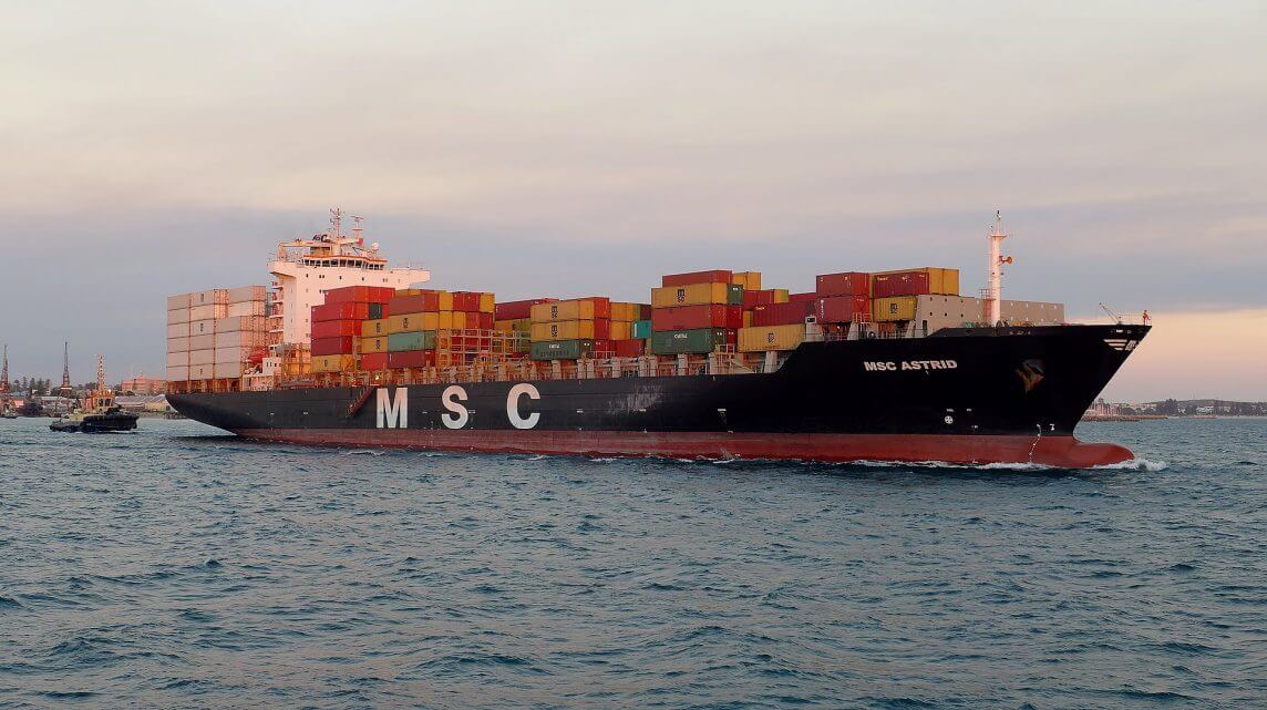 MSC sets increased prices from Asia to Antwerp and Valencia