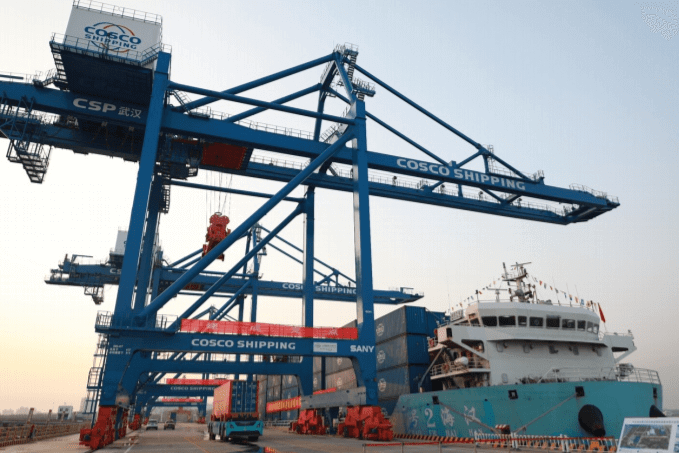 COSCO opens new Wuhan terminal