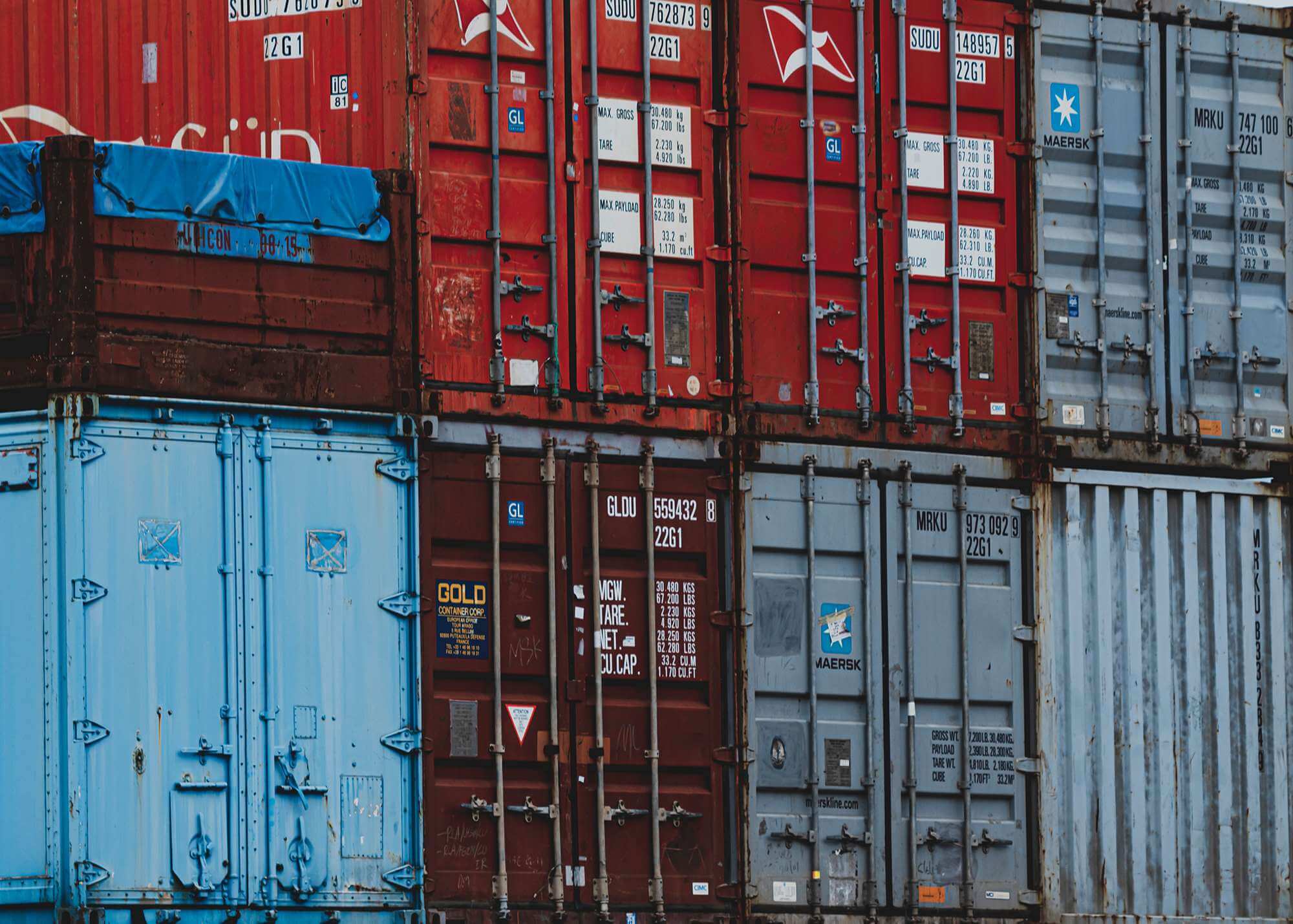 Container equipment costs twice the price in the span of one year